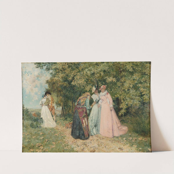 La bonne aventure by Jean François Raffaëlli