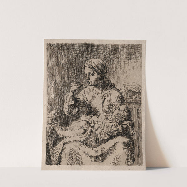 La Bouillée (1861) by Jean-François Millet