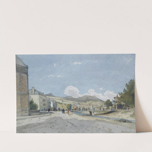 La Bourboule (1881) by Henri-Joseph Harpignies