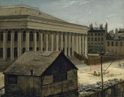 La Bourse en construction