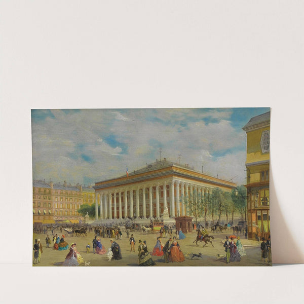 La Bourse by Giuseppe Canella