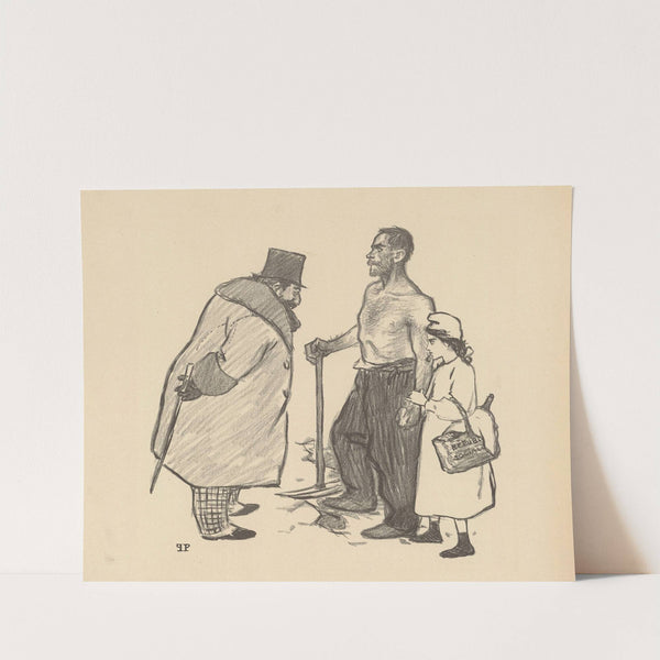 La cadette (1894) by Théophile Alexandre Steinlen