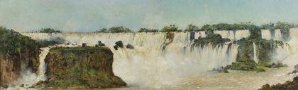 La cascada del Iguazú (1892)