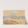 La cathédrale Notre-Dame et le palais de l’Archevêché en 1595 (1915-1945) by Fédor Hoffbauer
