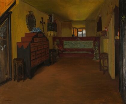 La chambre à coucher de Victor Hugo à Hauteville House — size preview
