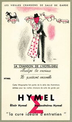 La chanson de l’hôtel-dieu (1910-1950)