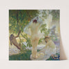 La chemise enlevée, baigneuses (1913) by Gaston La Touche