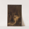 La chute (1879-1880) by Émile-Antoine Bayard