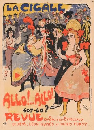 La Cigale. Allo!..Allo! (1898)