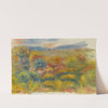 La Colline Rouge by Pierre-Auguste Renoir