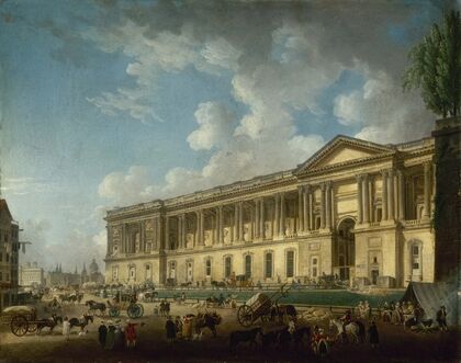 La colonnade du Louvre, nouvellement dégagée — size preview