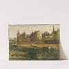 La Conciergerie pendant les travaux de reconstruction du Palais de Justice by Adrien Dauzats