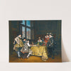 La Confrontation (1900) by Adolphe-Alexandre Lesrel