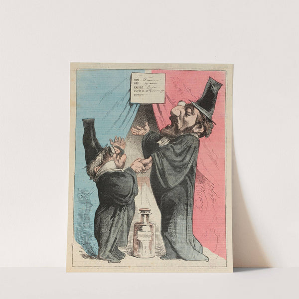 La consultation (1874) by André Gill