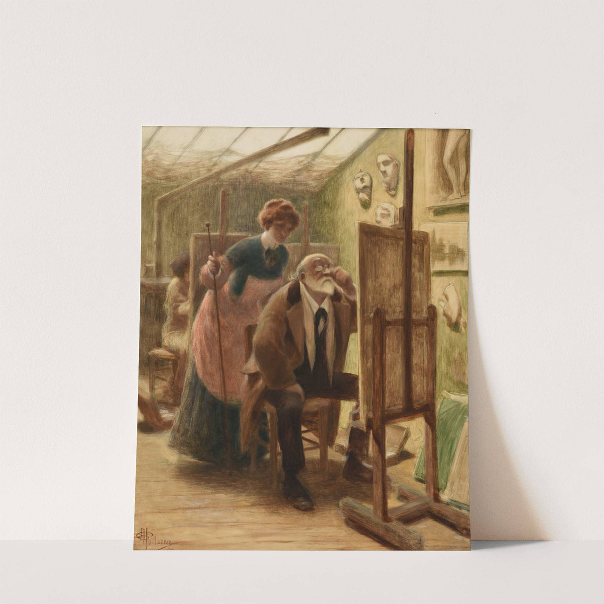 La correction (1904) by Albert Guillaume