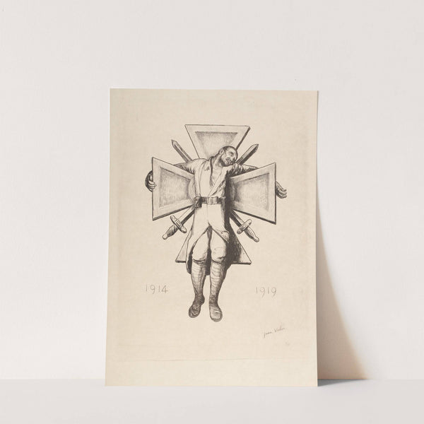 La Croix de guerre (1919) by Jean Veber