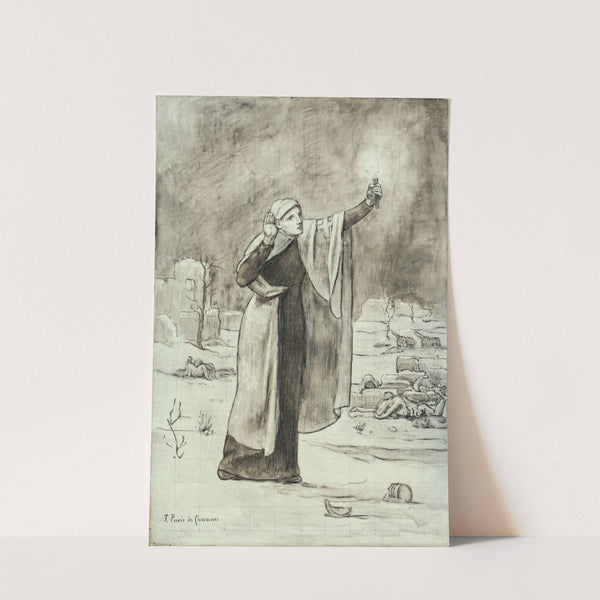 La Croix Rouge by Pierre Puvis de Chavannes