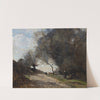La cueillette au bord du chemin (circa 1860-65) by Jean-Baptiste-Camille Corot