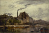 La dÃ©molition de l’ancien pont de la Tournelle