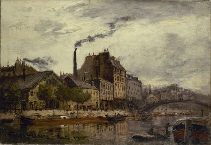 La dÃ©molition de l’ancien pont de la Tournelle