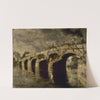 La démolition de l&#039;ancien pont de la Tournelle by Frank Myers Boggs