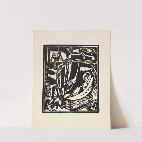 La Dormeuse Pl.2 (1921) by Henri Van Straten