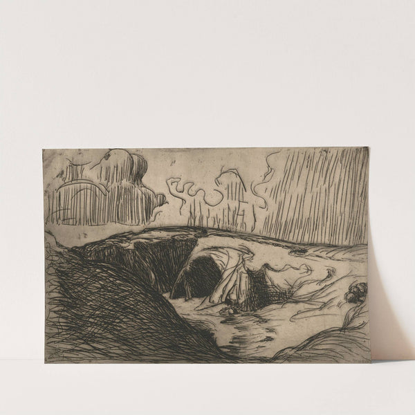 La falaise by Roderic O&#039;Conor