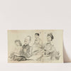 La famille Gouverné (1905) by Charles-Lucien Léandre