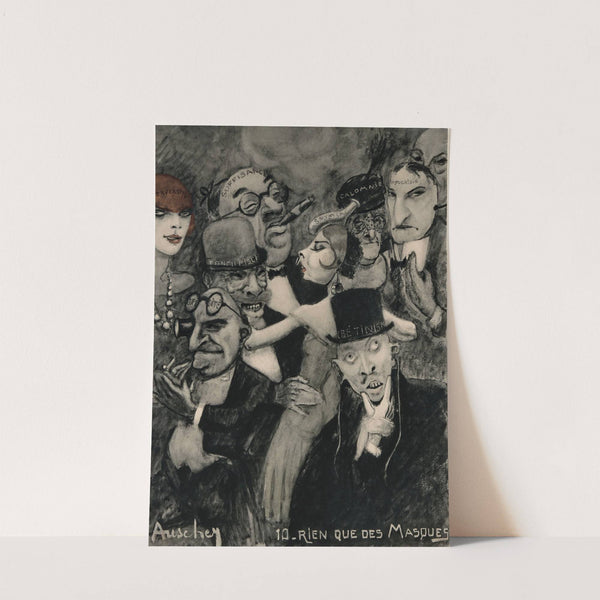 La Faune des Dancings Pl.10 by Jean Auscher