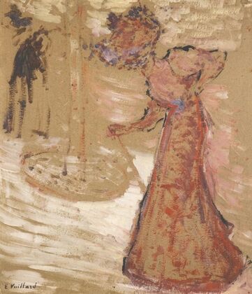 La Femme au jardin public