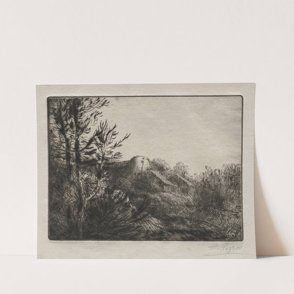 La ferme de valoux (c. 1857–1911) by Alphonse Legros