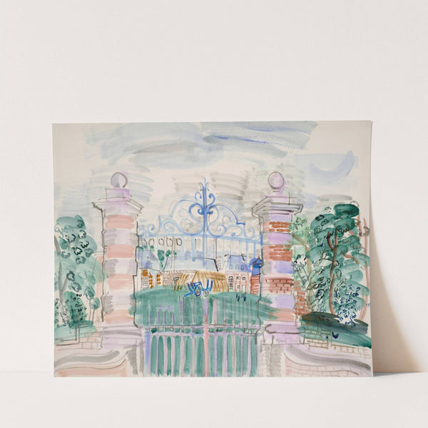 La ferme Louis XIII (1927) by Raoul Dufy