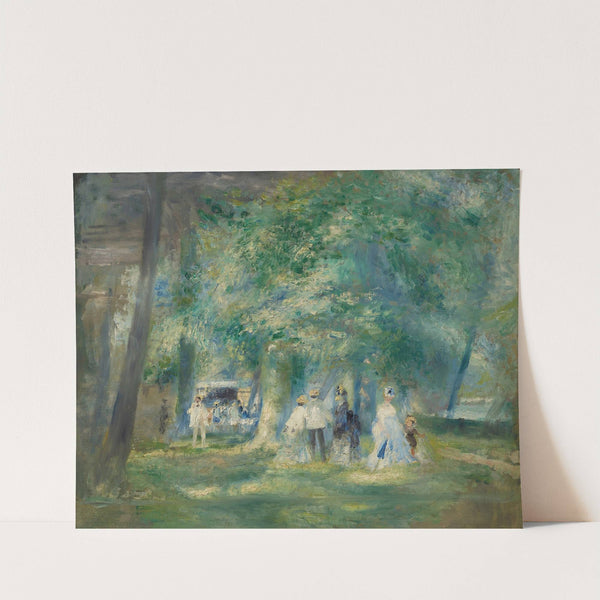 La fête à Saint-Cloud (1871) by Pierre-Auguste Renoir