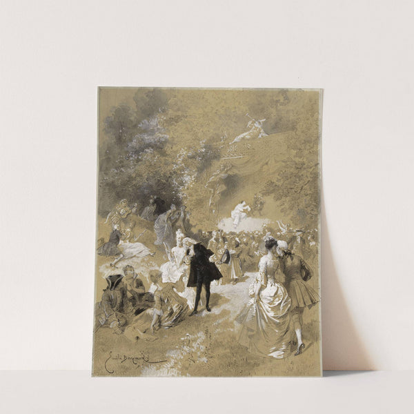 La Fête chez Thérèse (1886) by Émile-Antoine Bayard