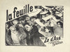 La Feuille, En vente partout, Par Zo d’Axa, Dessins de Steinlen (1897)