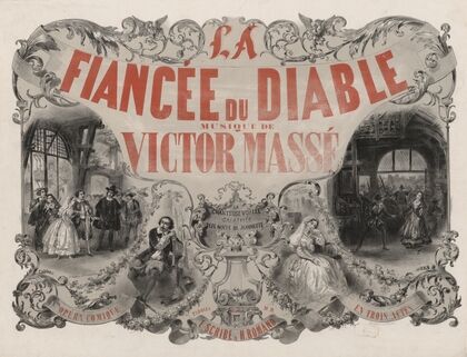 La Fiancée du diable, musique de Victor Massé (1854)