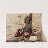 La Fileuse by Alphonse Léon Germain-Thill