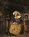La Fileuse Bretonne (The Spinner)