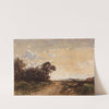 La Forêt De Fontainebleau Aux Environs De Barbizon by Félix Ziem
