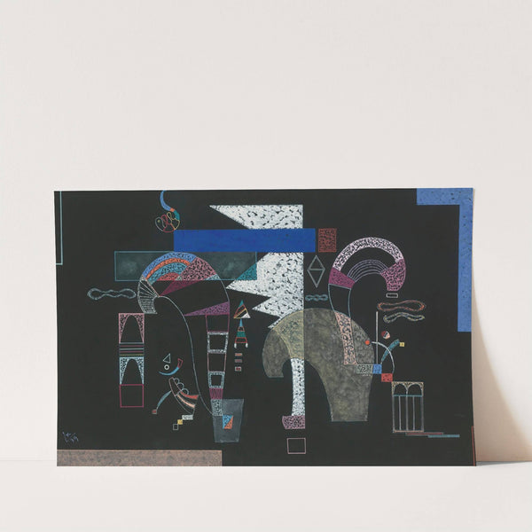 La Forme Blanche by Wassily Kandinsky