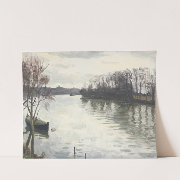 La Frette, Seine (circa 1935) by Albert Marquet