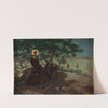 La fuite en Egypte by Edmond Tapissier
