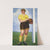 La futbolista rubia by Ángel Zárraga