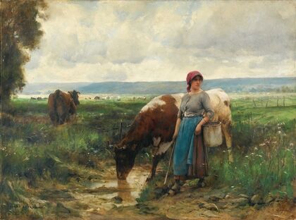 La Gardeuse De Vaches