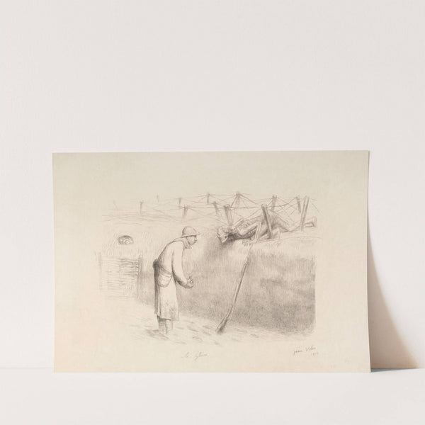 La Gloire – face à Face (1918) by Jean Veber