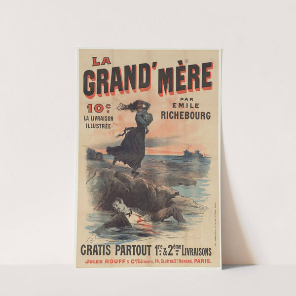 La grand’ mère par Emile Richebourg (1890) by Imp. F. Champenois