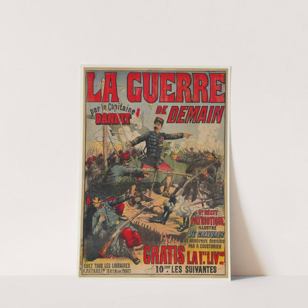 La Guerre de demain par le capitaine Danrit (1888) by Louis Bombled