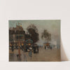 La guignette en bord de Seine by Luigi Loir