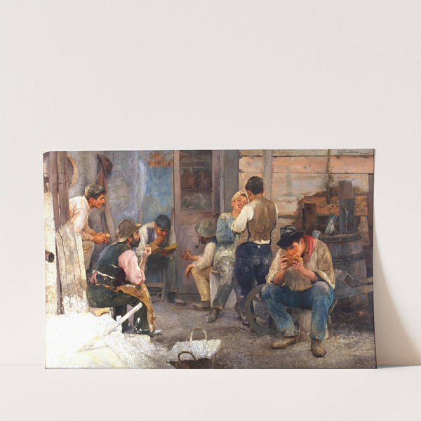 La hora del almuerzo by Pío Collivadino