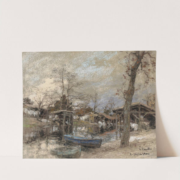 La Hume À Arachon by Léon Augustin Lhermitte